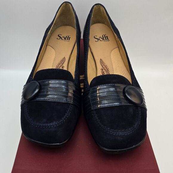 Sofft Woman's‎ DARK BLUE sz 9M Comfort Shoe  NIB - Picture 1 of 12